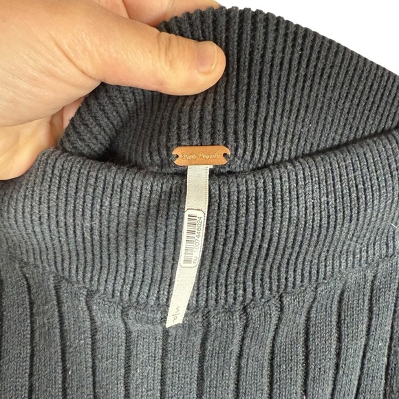 Free People Women’s Bari Column Crochet Maxi Skirt in Black Size S - Picture 8 of 15